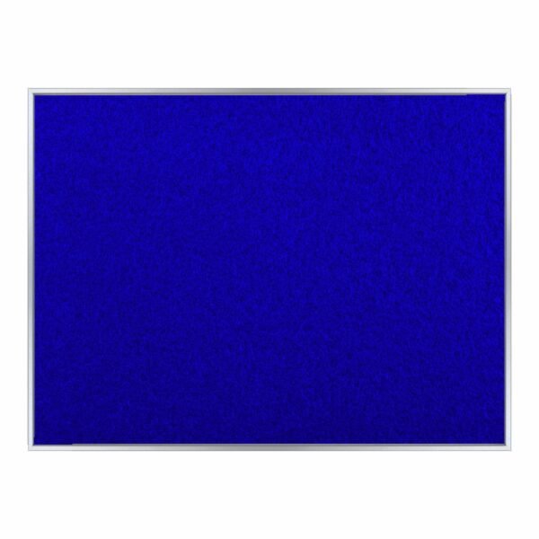 Info Board Alufine Frame (600 x 450mm - Royal Blue)