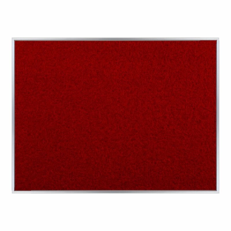 Info Board Alufine Frame (600 x 450mm - Red)