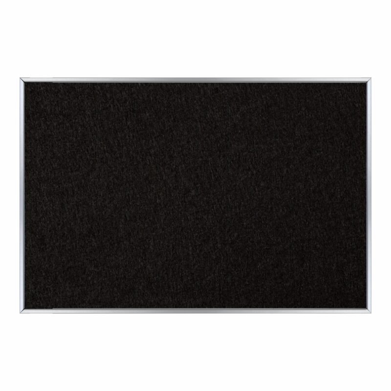 Info Board Alufine Frame (900 x 600mm - Black)