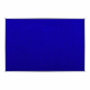 Info Board Alufine Frame (900 x 600mm - Royal Blue)
