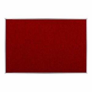 Info Board Alufine Frame (900 x 600mm - Red)