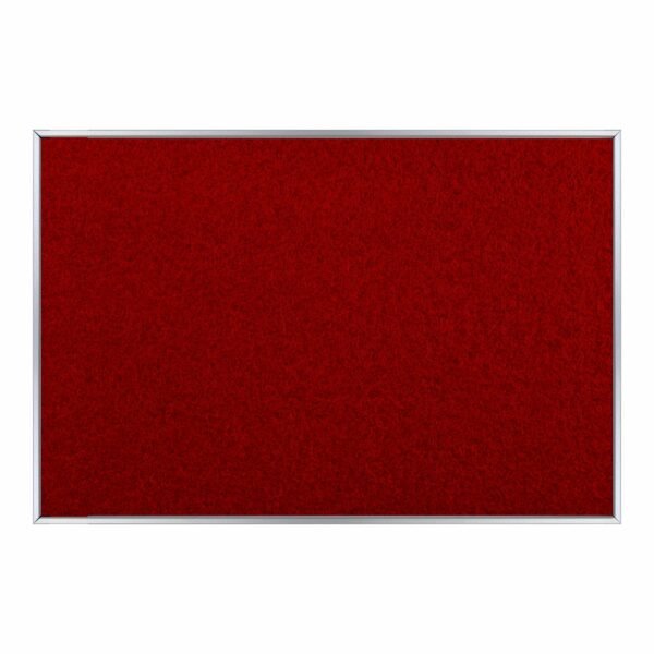 Info Board Alufine Frame (900 x 600mm - Red)