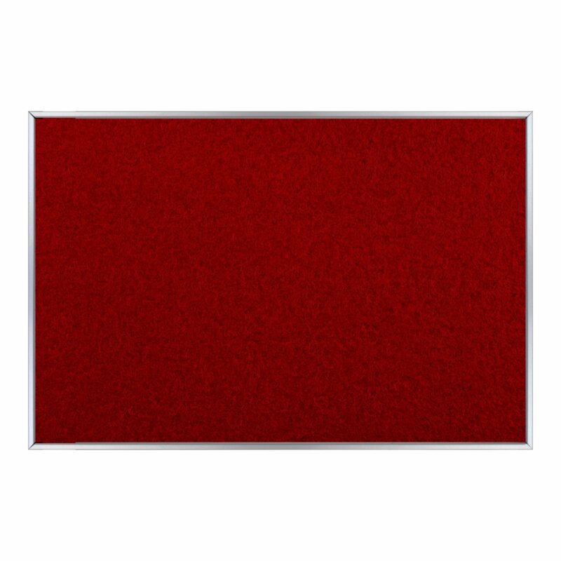 Info Board Alufine Frame (900 x 600mm - Red)