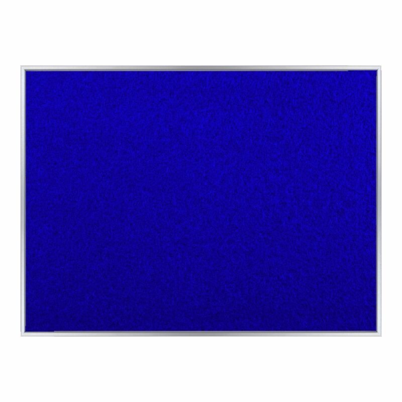 Info Board Alufine Frame (1200 x 900mm - Royal Blue)