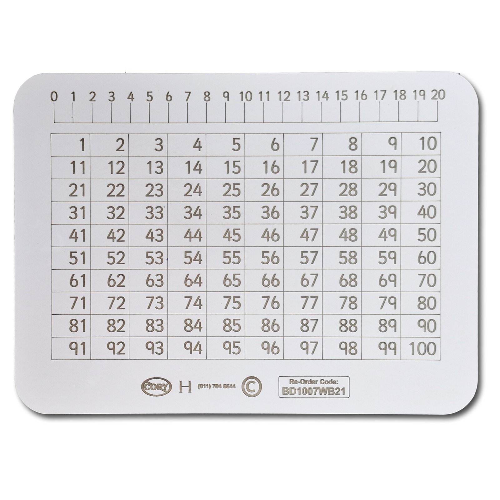 WRITING SLATE MARKERBOARD SINGLE SIDED WB21 297X210MM PACK OF 10