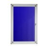 Hinged Pinning Display Case (900*600mm - Royal Blue)