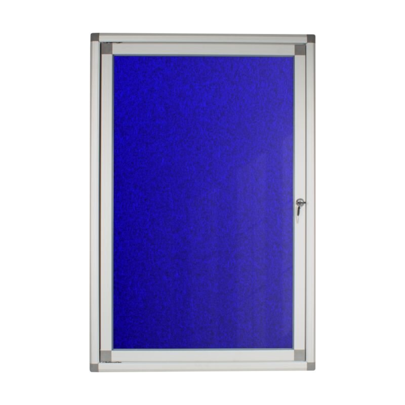 Hinged Pinning Display Case (900*600mm - Royal Blue)