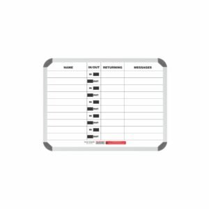 In/Out Board Magnetic 10 People (600*450mm)