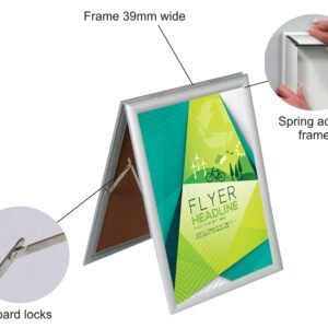 A-Frame Poster Frame (Sandwich A0)
