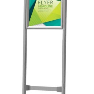 Poster Frame Stand (A0 - Double Sided - Castors)