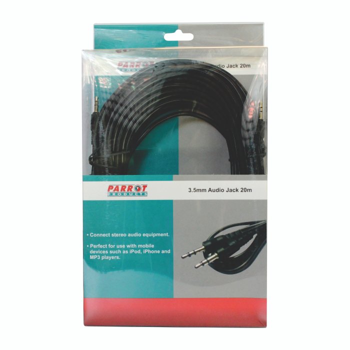 3.5mm Audio Jack Cable (20 Meters – Jack – Jack)