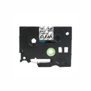 E1000pro Label - Black on Clear