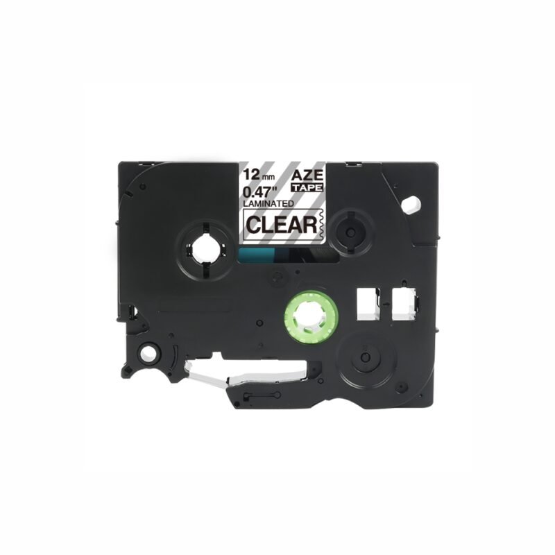 E1000pro Label - Black on Clear