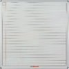 Educational Board Magnetic Whiteboard (1220*1220 - White Lines. Side Panel - Option A)