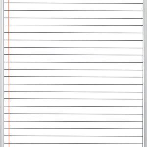 Educational Board Magnetic Whiteboard (1220*920 - White Lines - Side Panel - Option A)