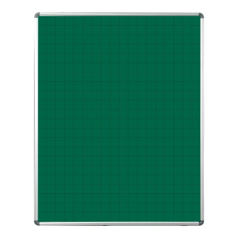 Educational Board Magnetic Chalkboard (1220*920 - Grey Squares - Side Panel - Option A)