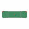 Educational Board Non-Magnetic Chalkboard (1220*910 - Squares 1 Side - Swing Leaf - Option B)
