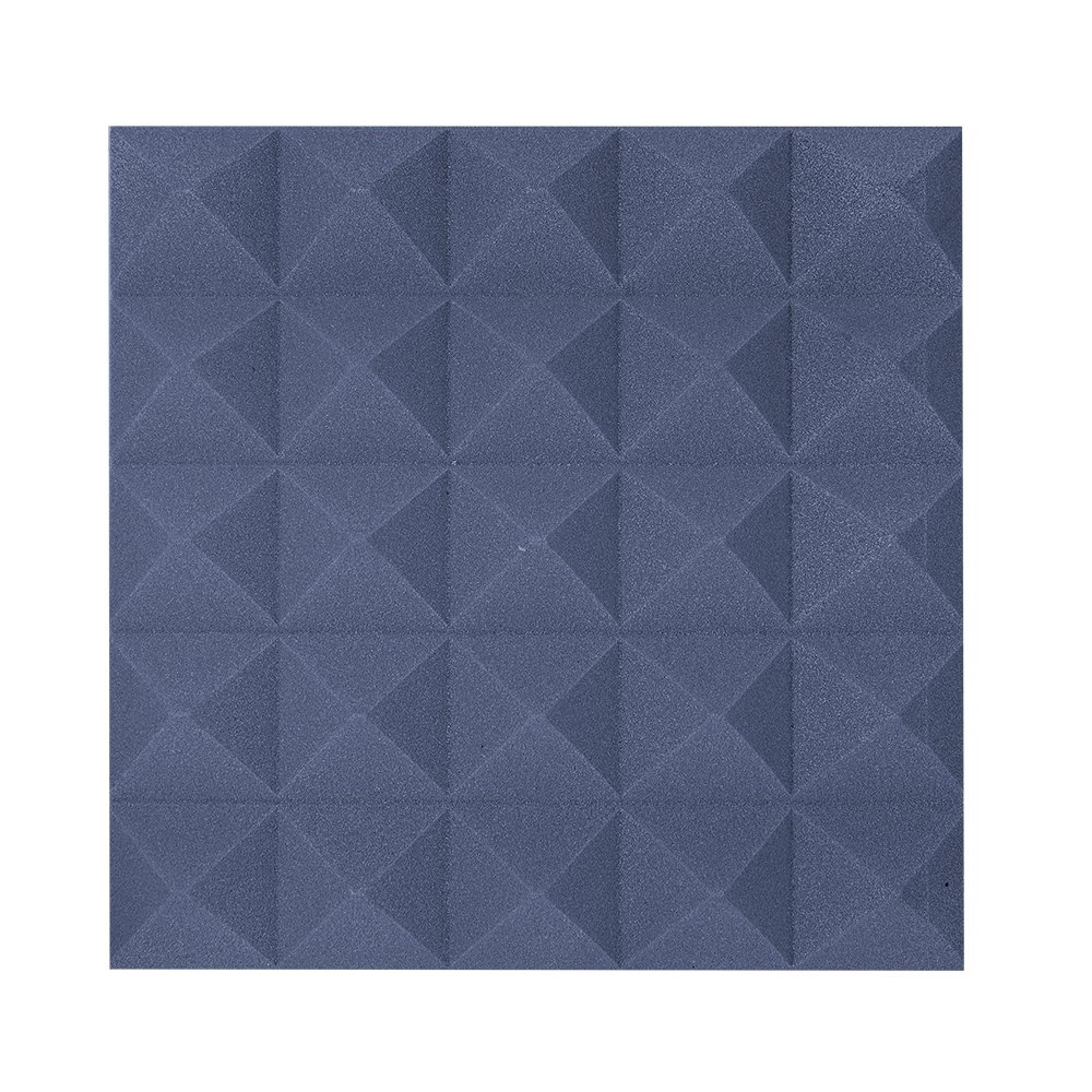 Acoustic Panel Pyramidfoam 500x500mm Grey