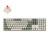 Keychron Q6 Max QMK/VIA Wireless Custom Mechanical Keyboard KSA Gateron Red Jupiter Switches - Shell White