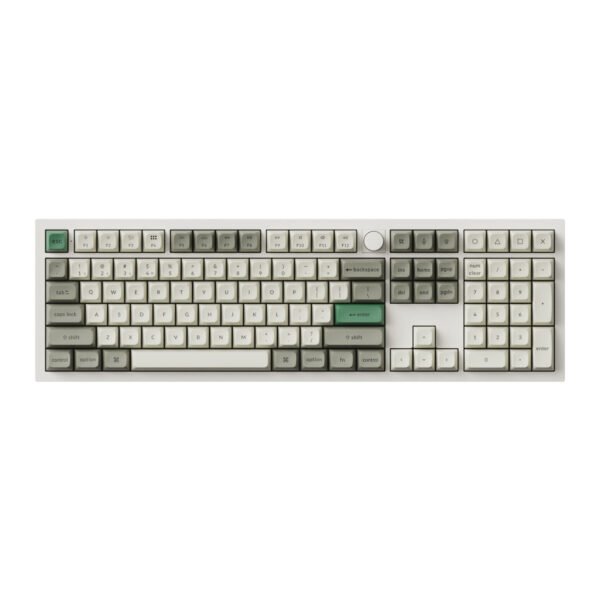 Keychron Q6 Max QMK/VIA Wireless Custom Mechanical Keyboard KSA Gateron Red Jupiter Switches - Shell White