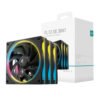 DeepCool FL12 SE 3-in-1 ARGB 120mm Fan Pack - Black