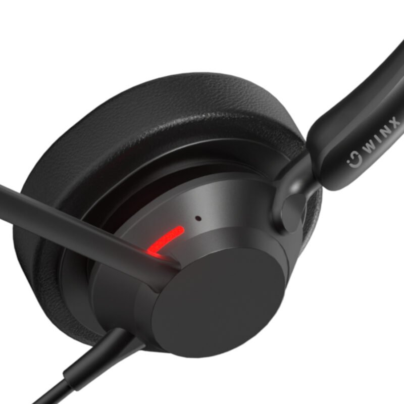 WINX CALL Pro 2 Mono AI Noise Cancelling Headset