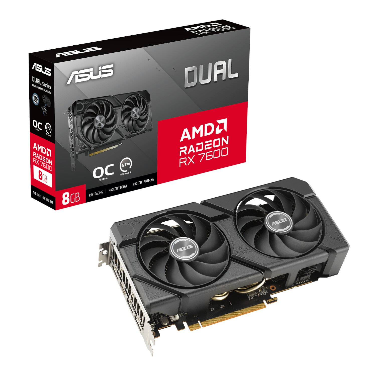 Asus UWM 2 Gaming Chassis/Graphics Card/Power Supply Combo (A31 PLUS | RX 7600 | PRIME 750W) - Image 4