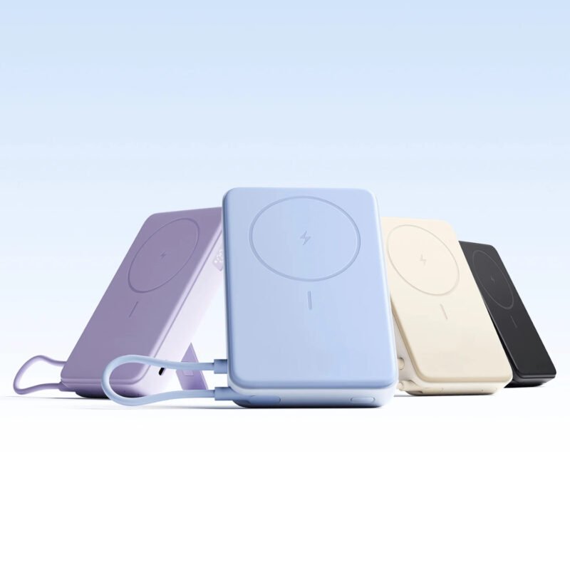 Xiaomi Magnetic Power Bank 10000 with Built-in Stand - Purple