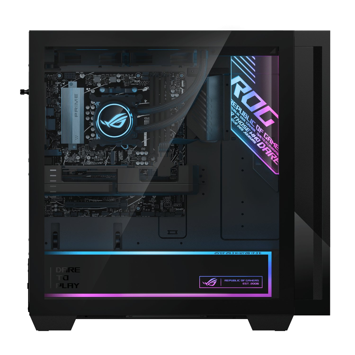 Asus ROG GM700 AMD Ryzen 7 9800X3D Gaming PC | RX 9060 XT | 16GB DDR5 | 2TB SSD | Win 11 Home - Image 2