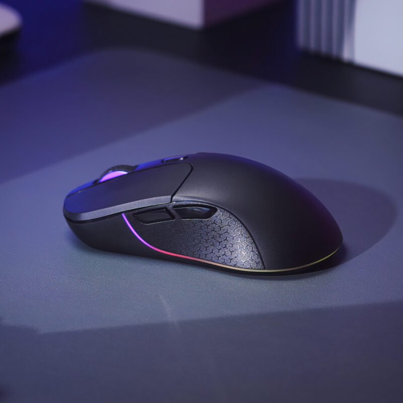 Keychron M3 RGB Wireless Optical Mouse – Black