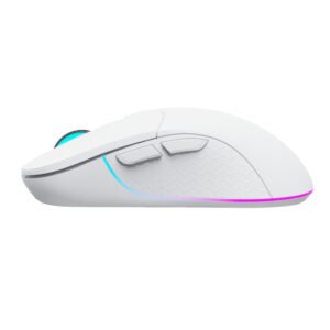 Keychron M3 RGB Wireless Optical Mouse - White - Image 3