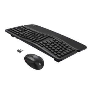Redragon BS7161 2.4G Wireless Keyboard and Mouse Combo - Black - Image 5