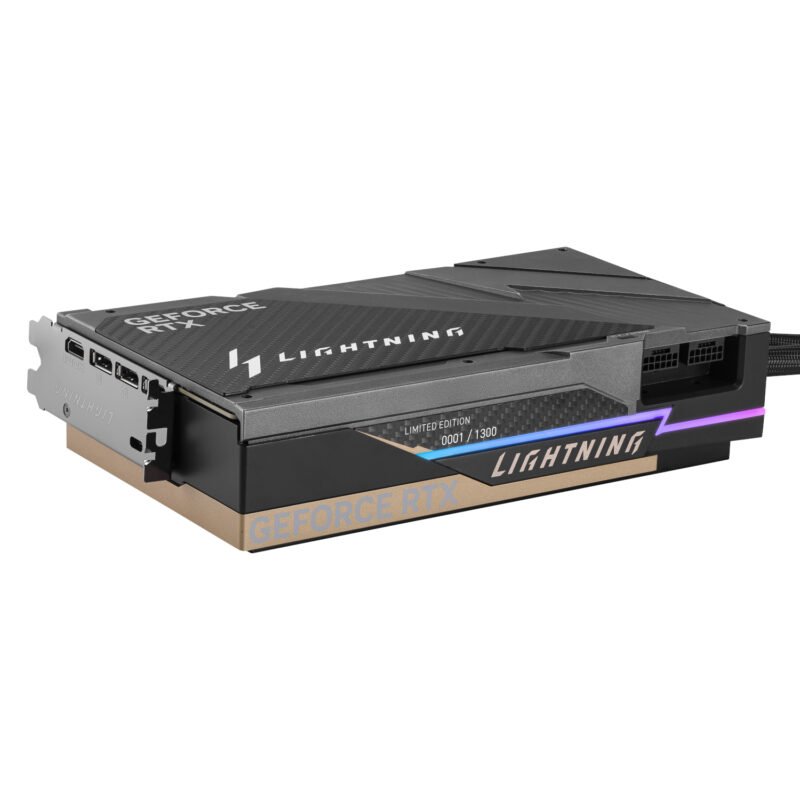 MSI GeForce RTX 5090 32G LIGHTNING Z LCD Liquid Cooled Graphics Card