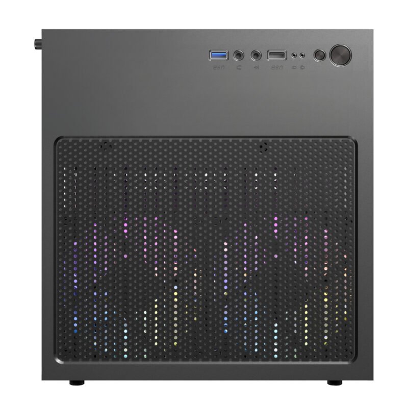Antec VCX10M ARGB Micro-ATX | ITX Mini-Tower Gaming Chassis - Black