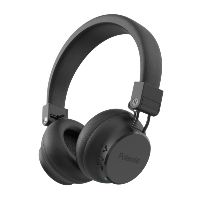 Polaroid Digital Hybrid Noise Cancelling Bluetooth Headphone-Black