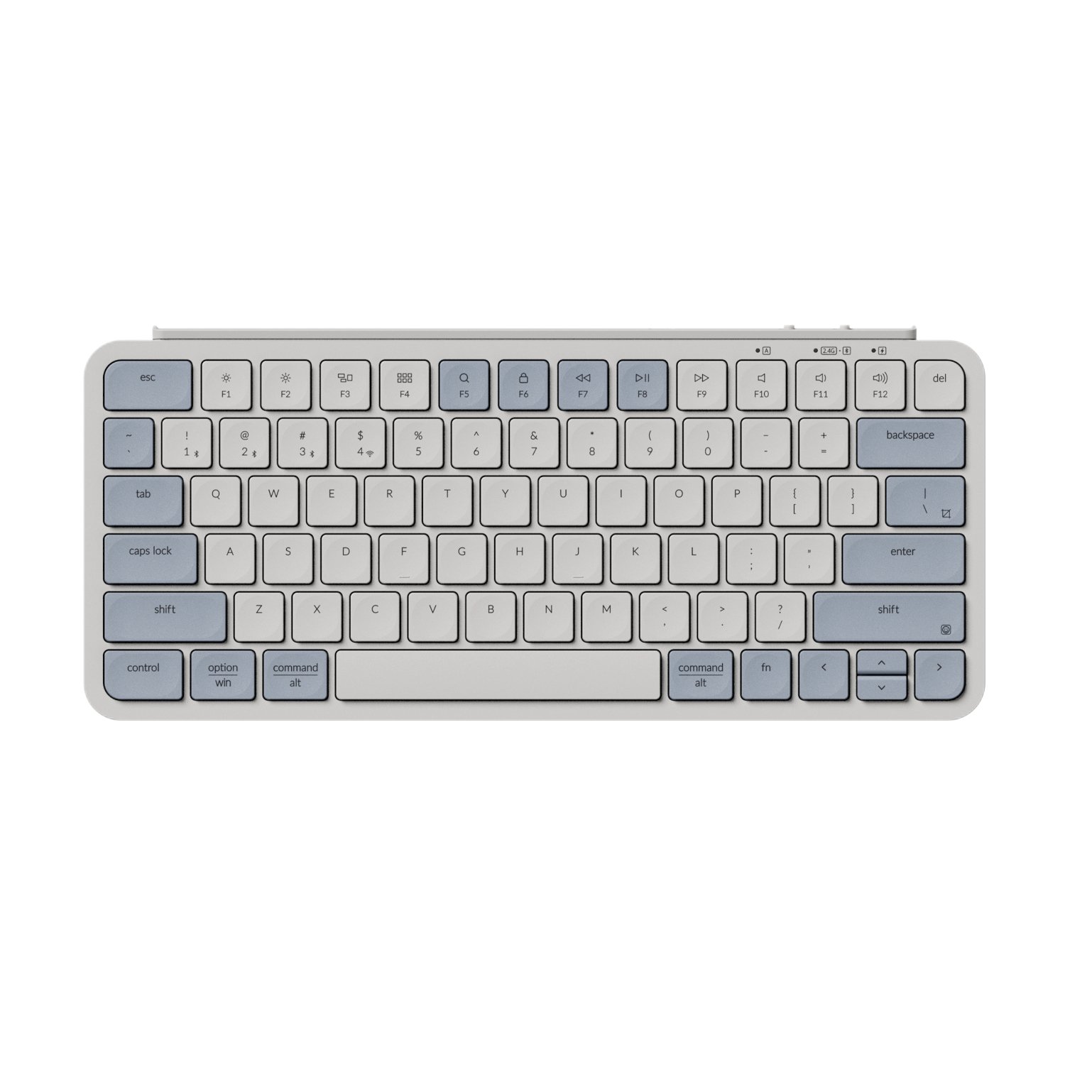 Keychron B11 Pro Ultra-Slim 75% Wireless Keyboard – Retro blue