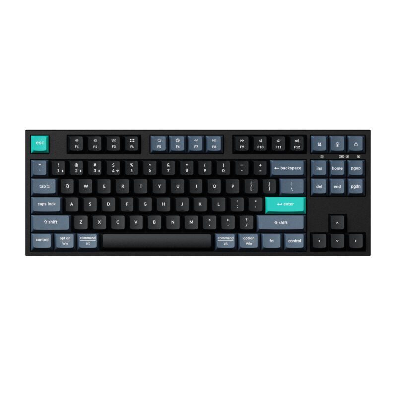 Keychron B33 80% TKL Wireless Keyboard and Mouse Combo – Black/Green