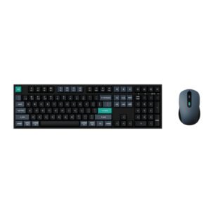 Keychron B36 100% Layout Wireless Keyboard and Mouse Combo – Black/Green - Image 2