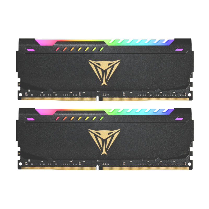Patriot Vipersteel 16GB KIT (2x8GB) 3600MHz DDR4 Desktop Gaming Memory RGB