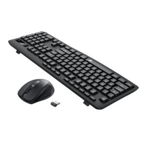 Alternative view of Redragon BS-7367-B Wireless Office Keyboard and Mouse Combo - Black
