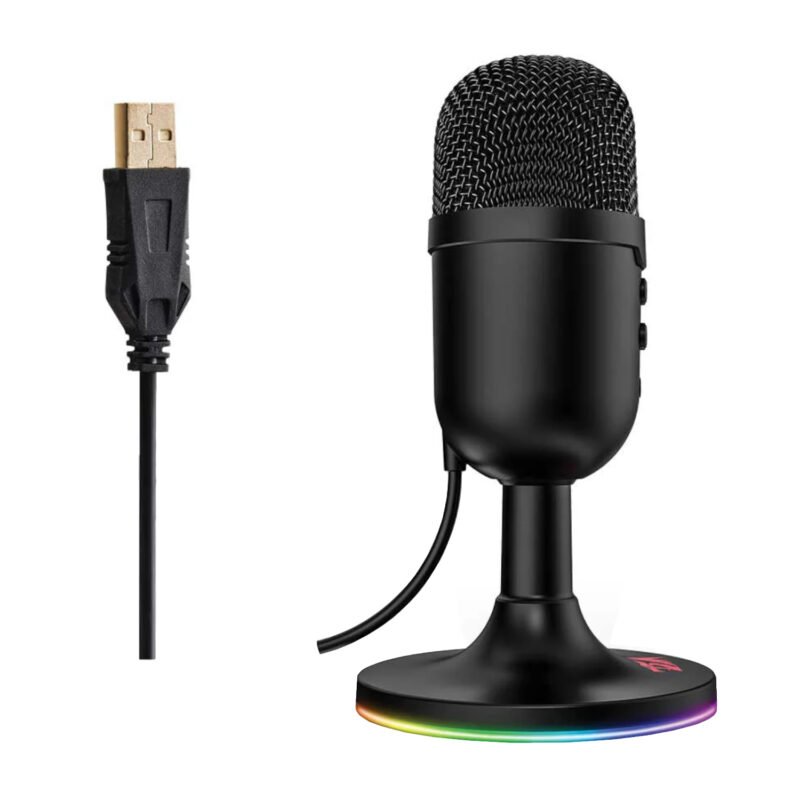 Redragon GM303 PULSAR Gaming Stream Microphone - Black