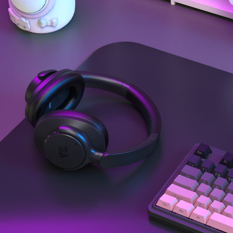 Redragon H610 VIBECORE ANC Bluetooth Wireless Over-ear Headphones - Black