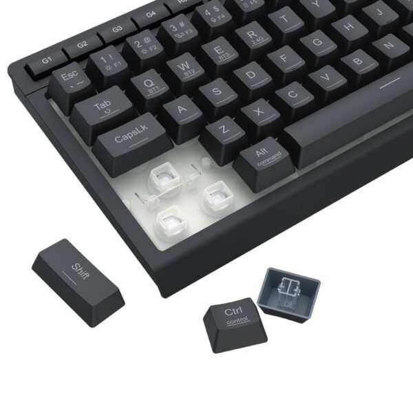 Redragon SHIVA K522 PRO RGB Wireless Gaming Keyboard- Black