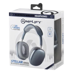 Amplify Stellar Series Bluetooth Headphones - Blue - Image 11