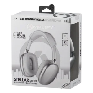 Amplify Stellar Series Bluetooth Headphones - White - Image 14