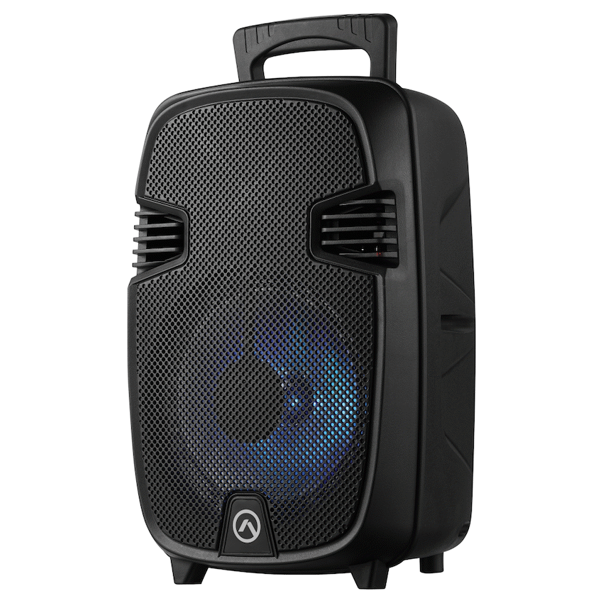Amplify Wingman Series 8" Party Speaker with Microphone - Black - Image 1