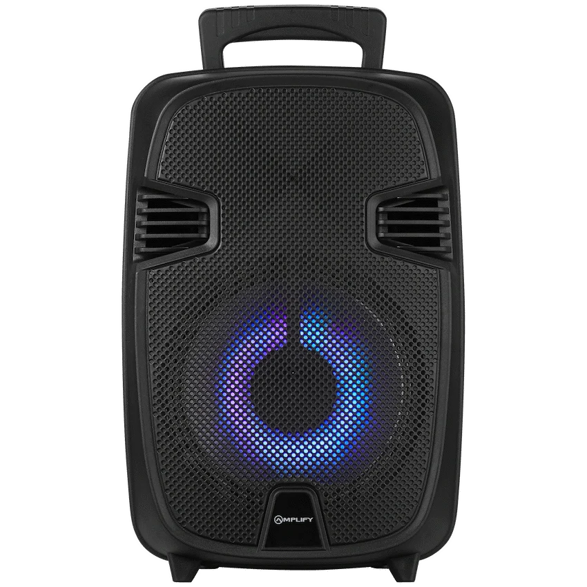 Amplify Wingman Series 8" Party Speaker with Microphone - Black - Image 2
