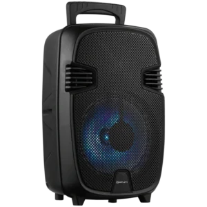 Amplify Wingman Series 8" Party Speaker with Microphone - Black - Image 3
