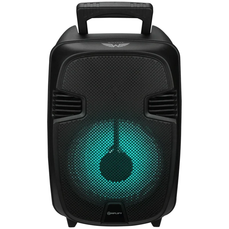 Amplify Wingman Series 8" Party Speaker with Microphone - Black