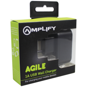 Amplify Agile Series Single USB 1a Wall Charger - Image 3